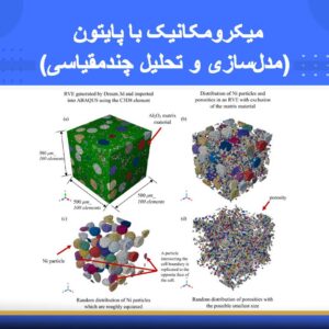 🎓 دوره آموزشی میکرومکانیک با پایتون (مدل‌سازی و تحلیل چندمقیاسی) | نوین پارسیان