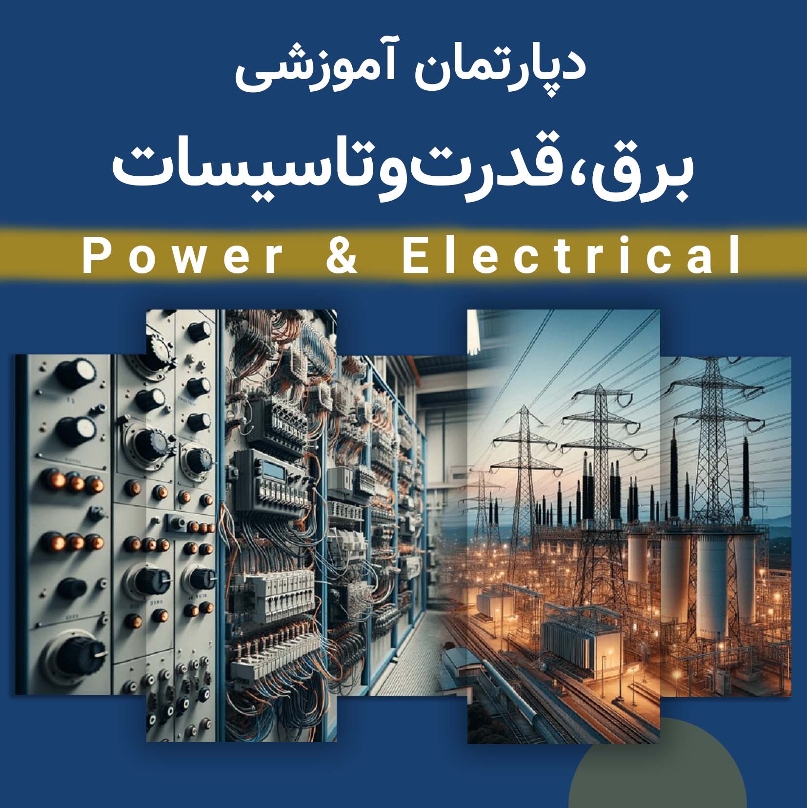 دپارتمان برق، قدرت و تاسیسات